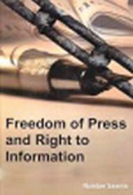Title: Freedom Of Press And Right To Information, Author: Nandan Saxena