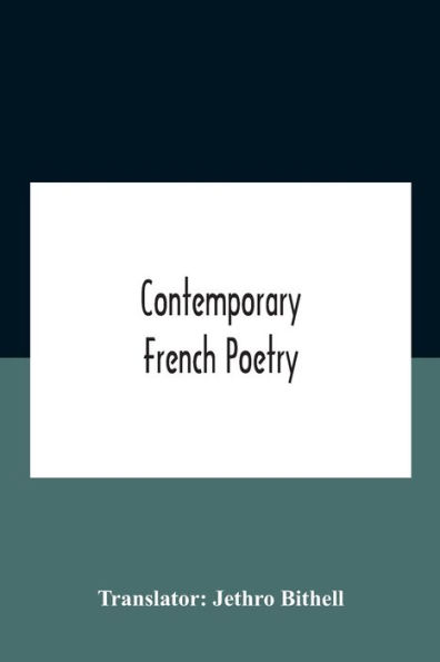 Contemporary French Poetry