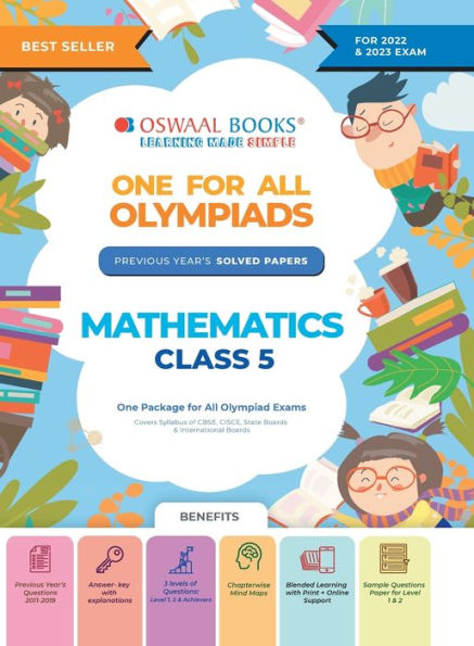 Oswaal One For All Olympiad Previous Years' Solved Papers