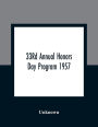 33Rd Annual Honors Day Program 1957