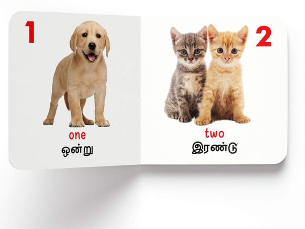 My First English-Tamil Learning Library (Boxset of 10 English Tamil Board Books)