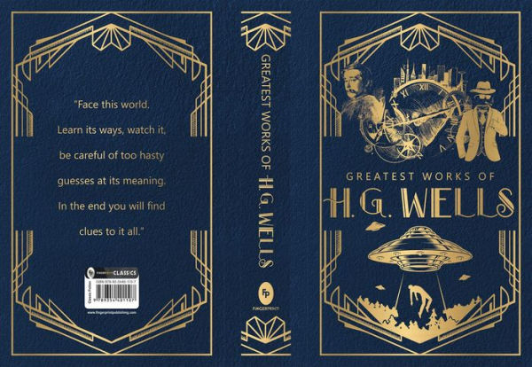 Greatest Works of H.G. Wells (Deluxe Hardbound Edition)