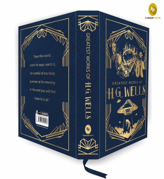 Greatest Works of H.G. Wells (Deluxe Hardbound Edition)