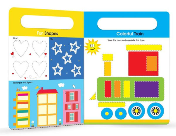 My Big Wipe And Clean Book of Pen Control for Kids: Line Tracing And Patterns