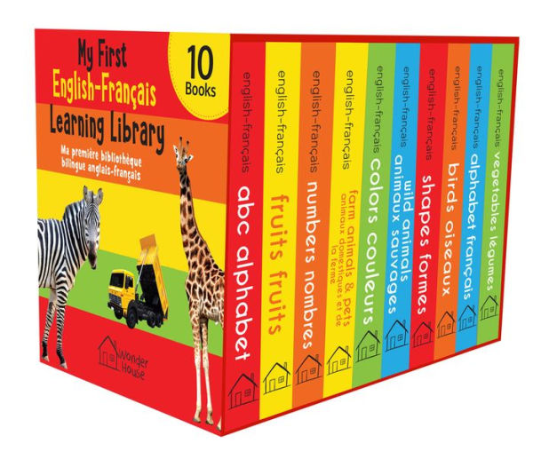My First English-Fran ais Learning Library (Ma premi re biblioth que bilingue anglais-fran ais): Boxset of 10 English