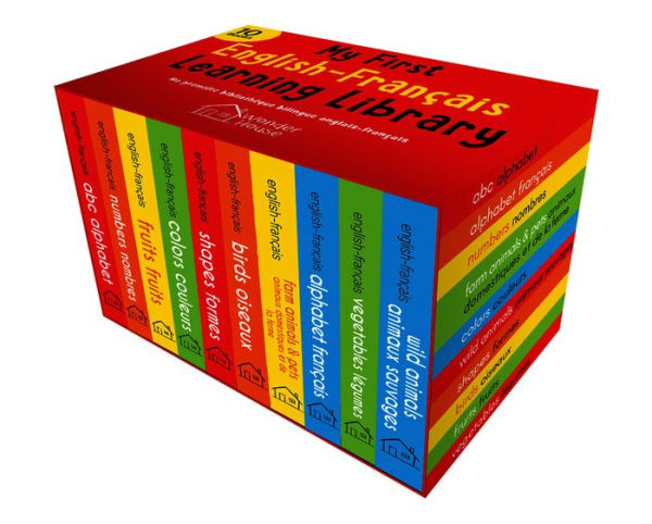 My First English-Fran ais Learning Library (Ma premi re biblioth que bilingue anglais-fran ais): Boxset of 10 English