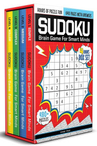 Title: Sudoku - Brain Booster Puzzles for Kids: Box Set Of 4 Books (Levels 1-4), Author: Wonder House Books