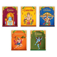 Title: Children's First Mythology Stories: Pack of 5 books (Ram, Shiva, Hanuman, Ganesha, Vishnu), Author: Wonder House Books