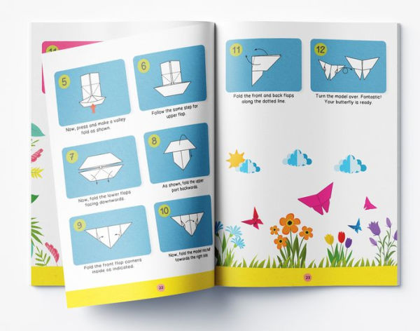 Origami: Step-by-Step Introduction To The Art of Paper-Folding: Level 2: Intermediate