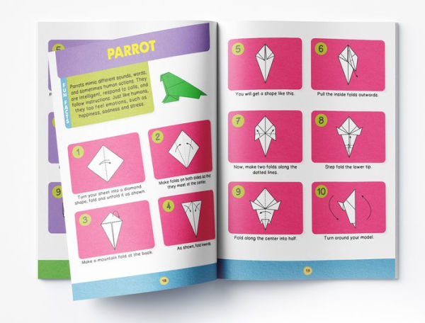 Origami: Step-by-Step Introduction To The Art of Paper-Folding: Level 2: Intermediate