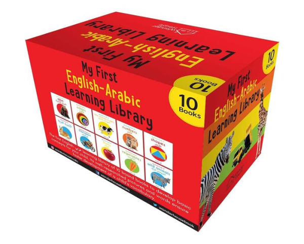 My First English-Arabic Learning Library: Box Set of 10 Books
