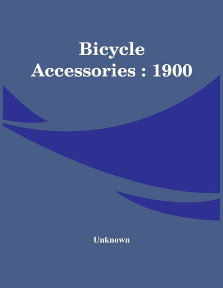 Bicycle Accessories: 1900