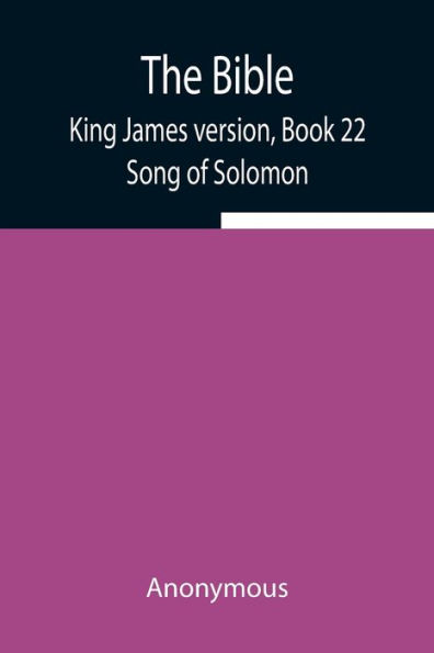 The Bible, King James version