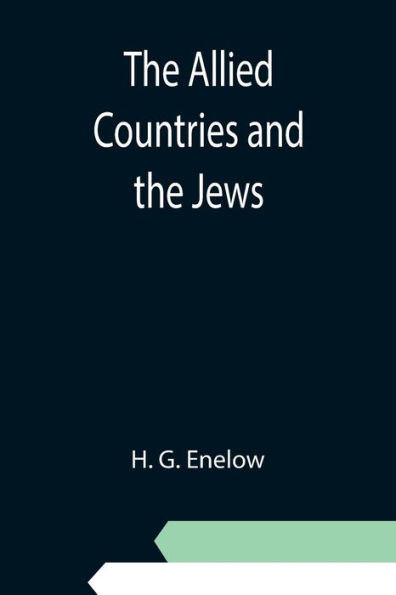 The Allied Countries and the Jews