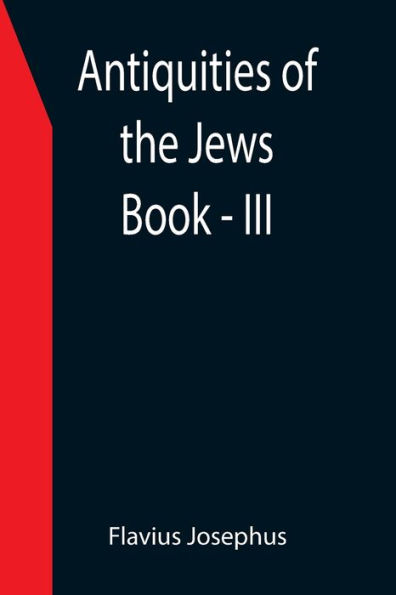 Antiquities of the Jews; Book