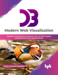 Title: D3 Modern Web Visualization: Exploratory Visualizations, Interactive Charts, 2D Web Graphics, and Data-Driven Visual Representations, Author: Victor Garcia M. Sanabria