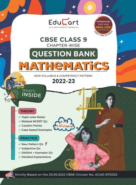 Educart CBSE Class 9 MATHEMATICS Question Bank Book for 2022-23 ...