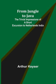 Title: From Jungle to Java: The Trivial Impressions of a Short Excursion to Netherlands India, Author: Arthur Keyser