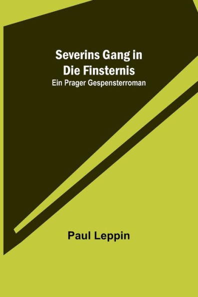 Severins Gang die Finsternis: Ein Prager Gespensterroman