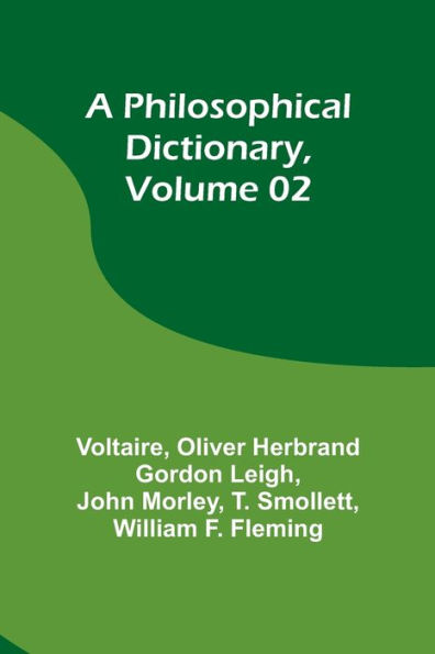 A Philosophical Dictionary