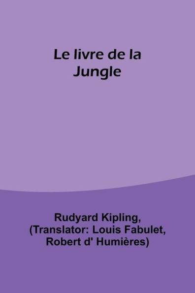 Le livre de la Jungle