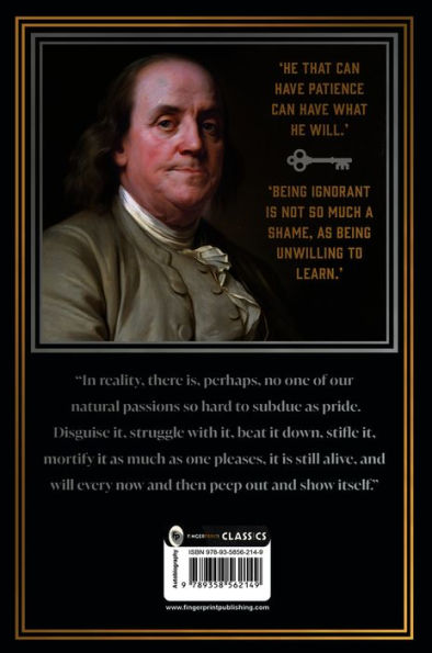 The Autobiography of Benjamin Franklin