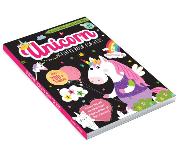 Unicorn Activity Book For Kids