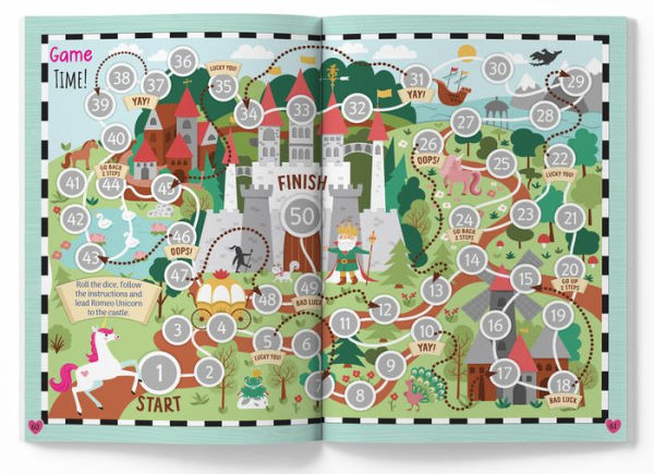 Unicorn Activity Book For Kids