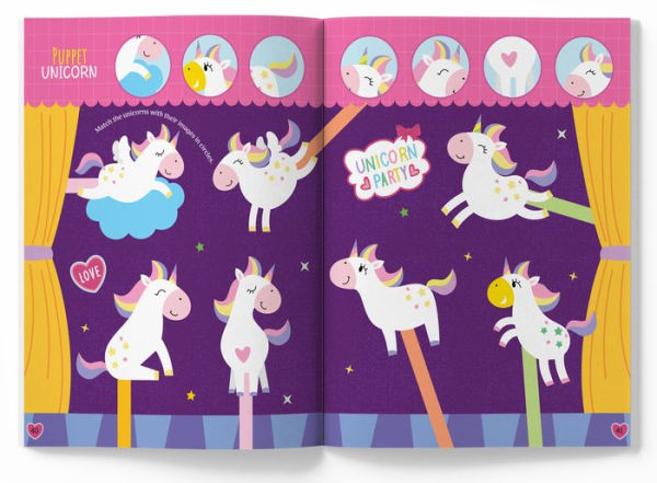 Unicorn Activity Book For Kids