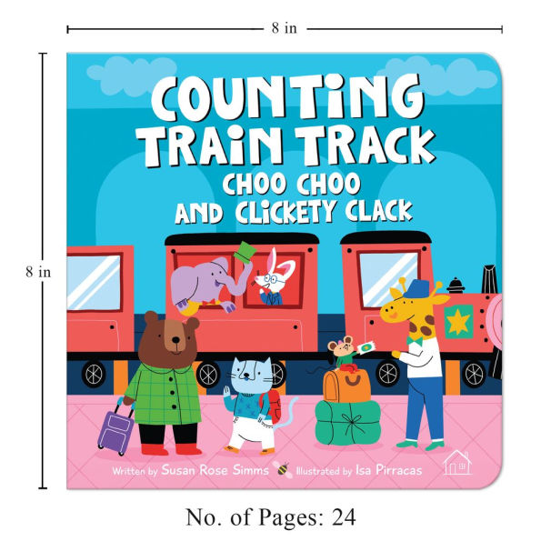 Counting Train Track Choo Choo and Clickety Clack