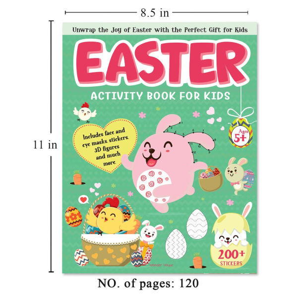 Easter Activity Book for kids