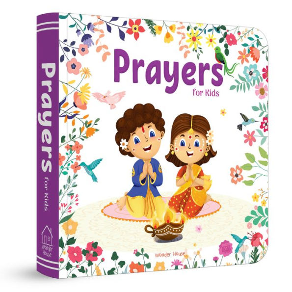 Prayers For Kids - Illustrated Prayer Book: Prayers in Three Languages