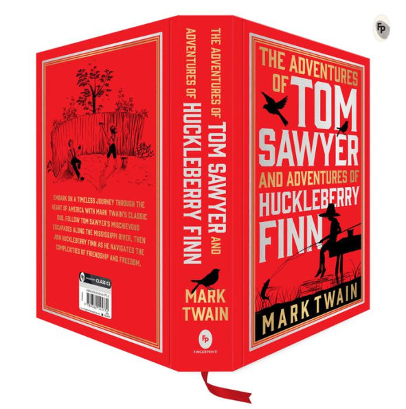 The Adventures of Tom Sawyer & Adventures of Huckleberry Finn: Deluxe Hardbound Edition