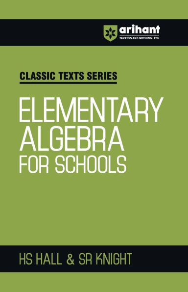 Elementry Algebra for School