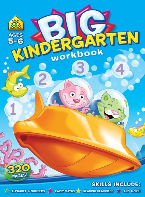 Big Kindergarten Workbook (Ages 5-6) by Om Books Editorial Team ...