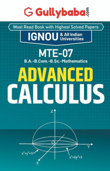 MTE-07 Advanced Calculus
