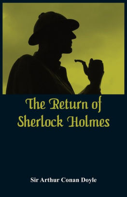 The Return Of Sherlock Holmes By Sir Arthur Conan Doyle Paperback