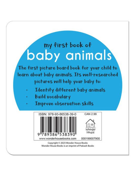 My First Book of Baby Animals