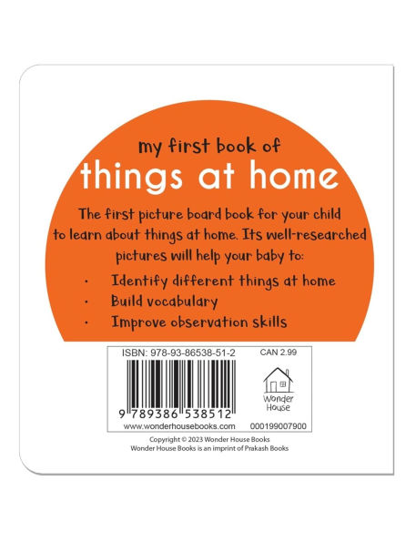My First Book of Things at Home