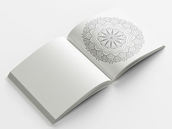 Mandala: Colouring books for Adults with tear out sheets