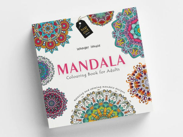 Mandala: Colouring books for Adults with tear out sheets
