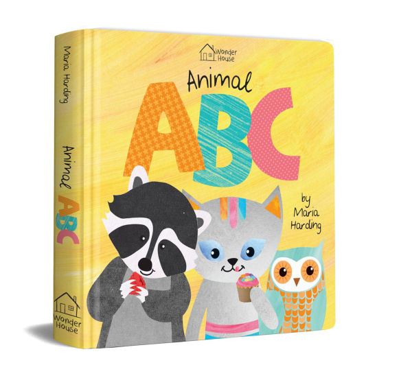 Animal ABC: Playful animals teach A to Z (Padded Board Book