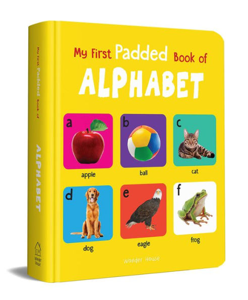 My First Padded Book of Alphabet: Early Learning Board Books for Children