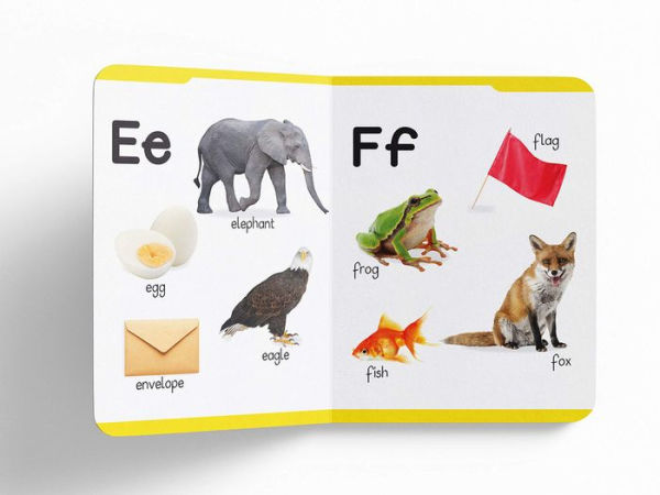 My First Padded Book of Alphabet: Early Learning Board Books for Children