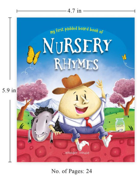 Nursery Rhymes Board Book: Illustrated Classic Nursery Rhymes