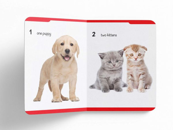My First Padded Book of Numbers: Early Learning Board Books for Children