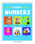 Alternative view 3 of My First Padded Book of Numbers: Early Learning Padded Board Books for Children