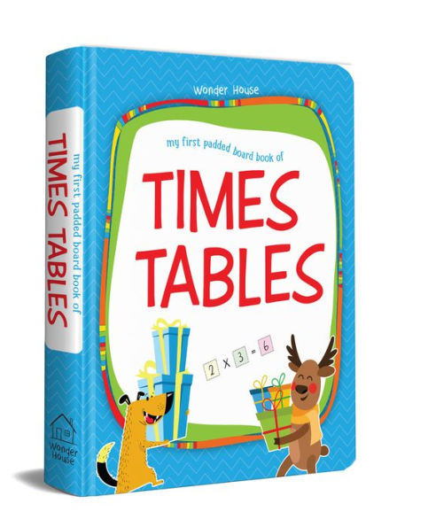 My First Padded Board Books of Times Tables: Multiplication Tables From 1-20