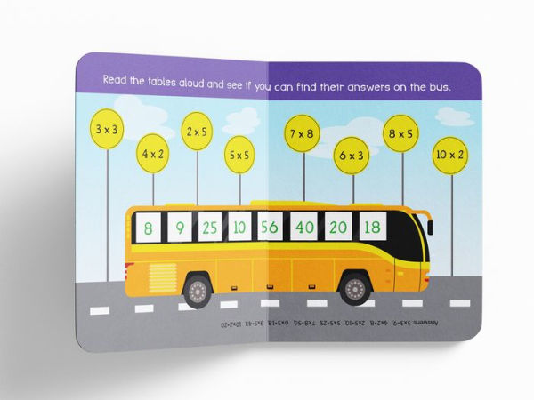 My First Padded Board Books of Times Tables: Multiplication Tables From 1-20