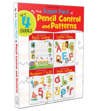 Title: My First Super Pack of Pencil Control and Patterns Alphabet ABC (Capital & Small Letters), Lines & Patterns, Numbers: Pre School & Nursery Writing, Drawing, Author: Wonder House Books